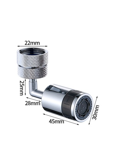 720 Dönebilen Hareketli Mutfak Musluğu Arıtılmış Su Kafası Dönebilen Döner Su Tasarruf Musluk Difüzör Su Arıtma Cihazı