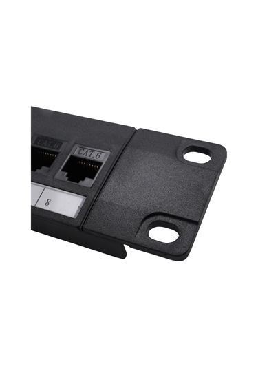 Portlu Düz Geçişli Cat6 Patch Panel Rj45 Ağ Kablosu Adaptörü