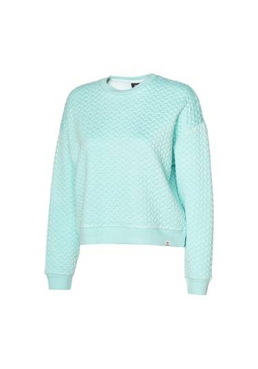 Hummel Brısa Sweatshırt Kadın Sweatshırt Mavi Mavi