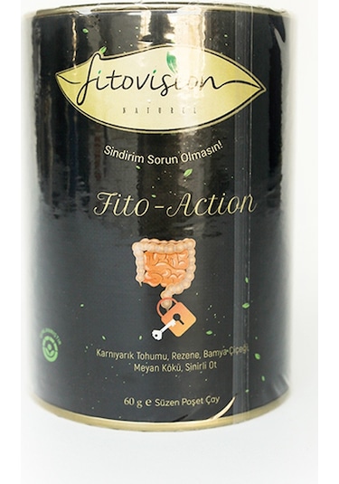 Fitovision Fito Action Süzen Poşet Bitki Çayı 60 G