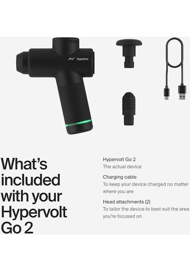 Hypervolt Go2 Black Siyah