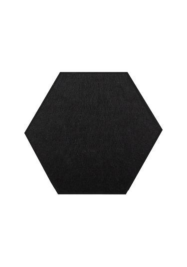 Sones Polyester Elyaf Duvar Dekorasyonu Ses Yalıtımı Pamuklu Ses Emici Levha, Stil: Tutkalsız Siyah