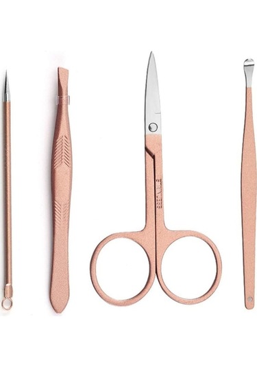 Cloody Çantalı Paslanmaz Çelik Manikür Pedikür Seti 18'li