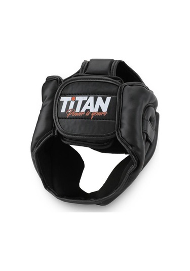 Titan Sport Yüz Korumalı Boks Kaskı , Siyah Pitbull Desenli Model Çok Renkli