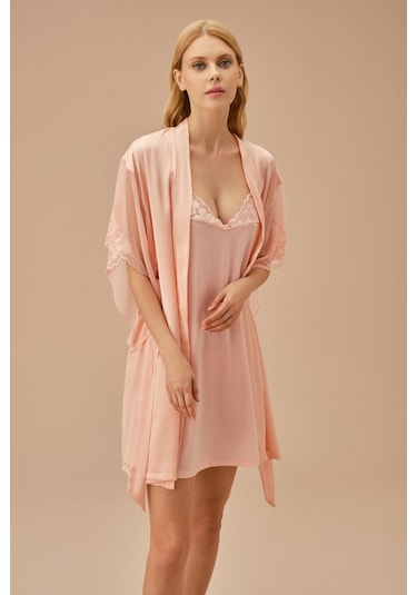 Suwen Charm Sabahlık St4350615077 Pembe