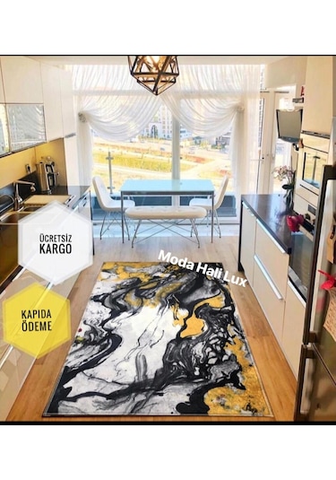 Ebru Kaymaz Taban Halı Yıkanabilir Halı Yolluk