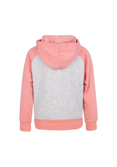 Brz Kids Kız Çocuk Kapüşonlu Sweatshirt Hoodie-gri Melanj Gri Melanj