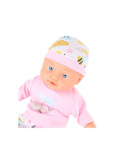 Babydoll My Love 10 Sesli İnteraktif Bebek - 30 Cm Biberonlu Bakım Seti