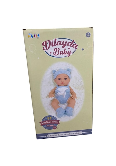 26 Cm Dilayba Baby Gerçek Yüzlü Et Bebek 9961