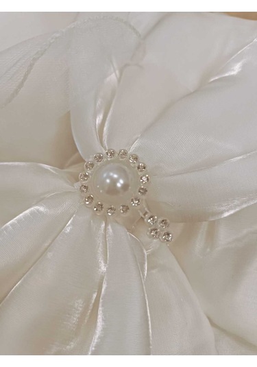 Kumru Kristal Kı Bebek Kundağı Unisex Bebek Dış Kundak Battaniyesi Hastane Çıkışı Kundak Battaniye Ekru