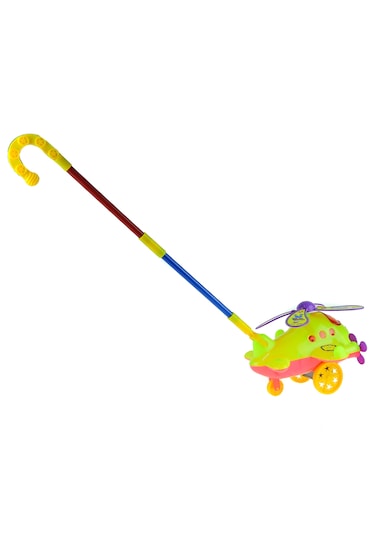 Uçak Sopalı Oyuncak Sevimli Tombul Uçak 30 Cm