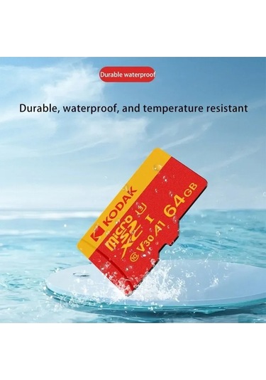 Novahub Kodak Micro Sd Kart 128gb U3 64gb 256gb Akıllı Telefon Kamera Tablet Robot Uav