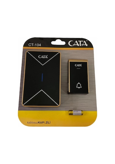 Cata Uzaktan Kumandalı Zil Lüks Model Ct-104