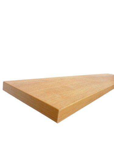 Yankı-BYEG 3lü 20 cm Safir Meşe Mdf Mini Duvar Rafı Gizli Bağlantı Çiçeklik