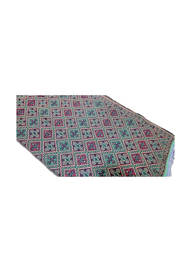 Algelsineve İnci Karışık Makine Dokuması Büyük Kilim