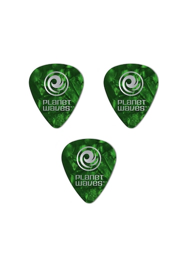 Planet Waves 1cgp2 Gitar Penası 3 Adet Yeşil 0.50 Mm