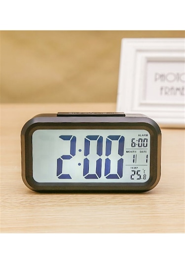 Alarmlı Dijital Masa Saati 0011