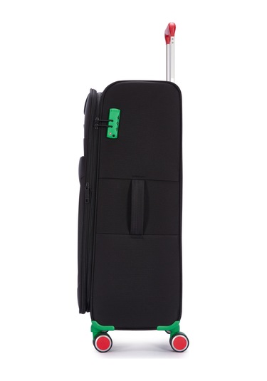 14bnt2700 Polipropilen 3 Lü Valiz Seti Siyah