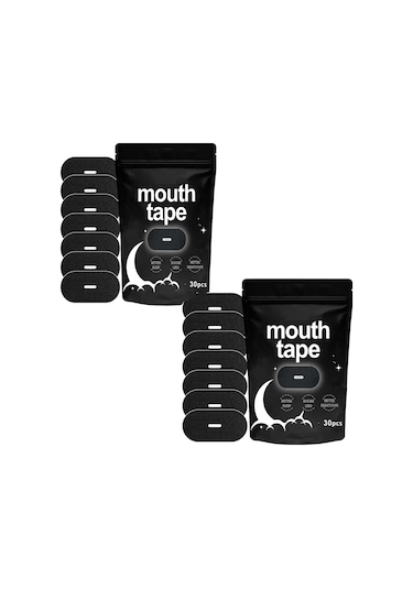 Hangfox 60 Adet Uyku Ağız Bandı - Horlama Azaltıcı, Konforlu Nefes Alma, Uyku Kalitesini Artıran, Neme Dayanıklı Ve Soluklu Kapaklama Bandı