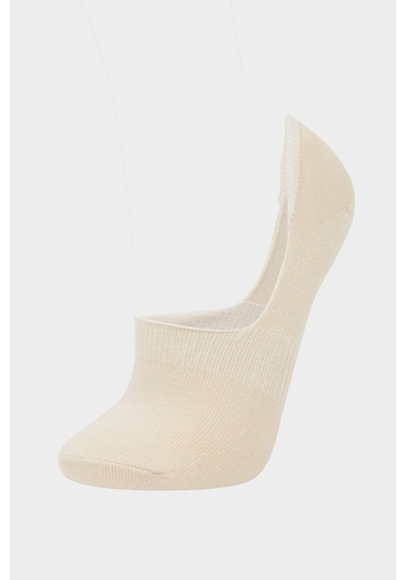 Defacto Kadın 3lü Pamuklu Babet Çorap E2025axnssf1 Açık Pembe