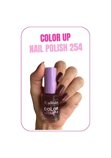 Callista Color Up Nail Polish Oje 254 Future Nostalgia - Kahverengi
