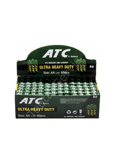 Atc R6 AA Kalem Pil 60'lı
