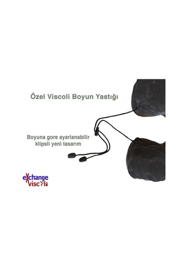 Viscoli Ortopedik Boyun Yastık. Bel Yastığı Oturma Minder
