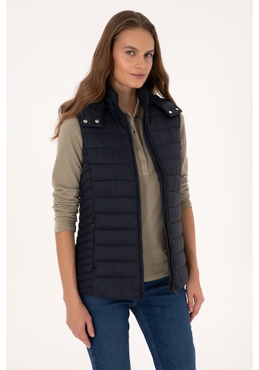 U.s. Polo Assn. Kadın Lacivert Yelek Dokuma 50307992-vr033 Lacivert