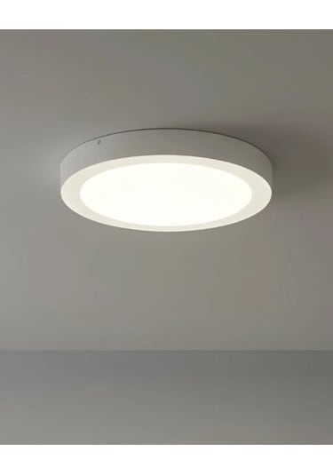 Kendal Kdl423 Sıva Üstü Yuvarlak Led Panel 24w Beyaz Işık Beyaz