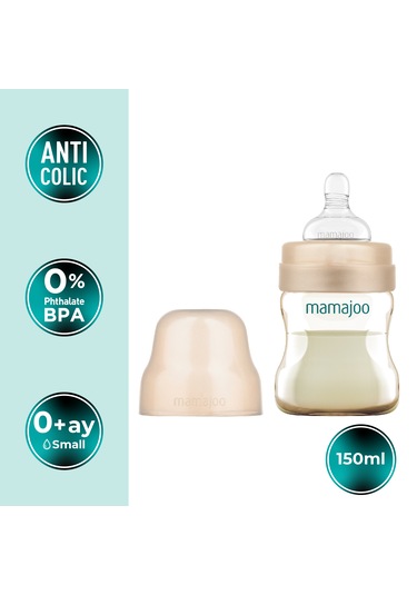 Mamajoo Gold Plus Anti-kolik Biberon, 150 Ml, 0 Ay+