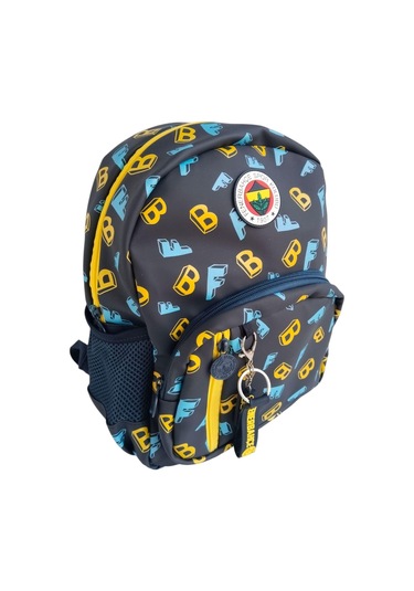 Fenerbahçe 3d Fb Baskılı Anaokulu Çantası 25748 Desenli