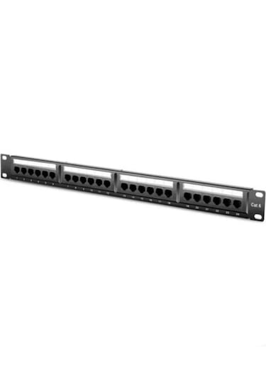 Cat6 Utp 24 Port Full Patch Panel Modüler Yapılı Network Sonlandırma Paneli