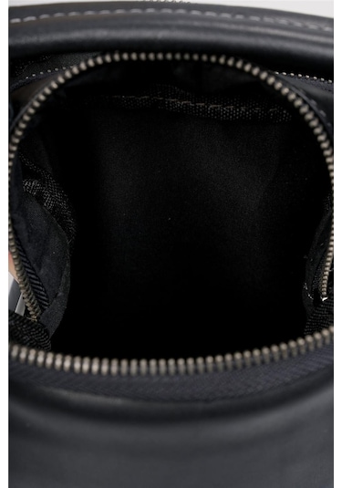 Ççs 31604 Hakiki Deri Askılı Çanta Siyah