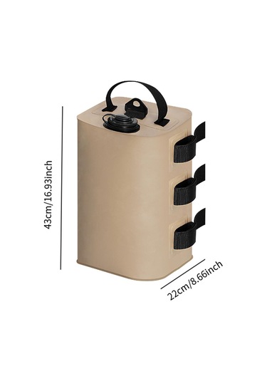 Dolıty Gölgelik Su Ağırlık Çantası Katlanır Bacak Haki-20-l 20 L Çok Renkli