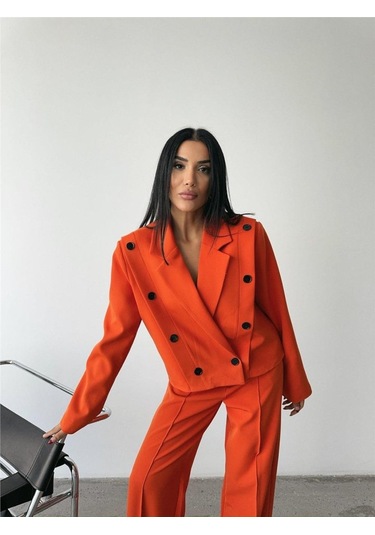 Ceket - Pantolon Takım - Orange Orange