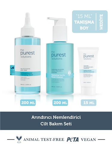 Arındırıcı Nemlendirici Bakım Seti