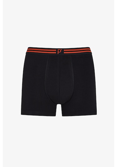 Penti Erkek Renkli Solid Black Çoklu Boxer