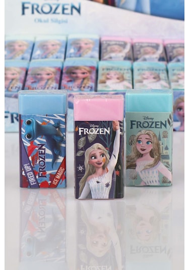 Lisanslı Frozen Elsa Elsa "2 Adet" Silgi