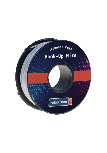 Çok Damar Montaj Kablosu 24awg 20m - Beyaz