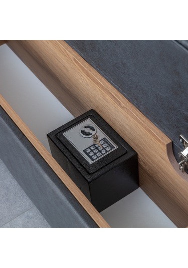 Eymense Sunshine Tv Modullü Akıllı Lüx Karyola Antrasit