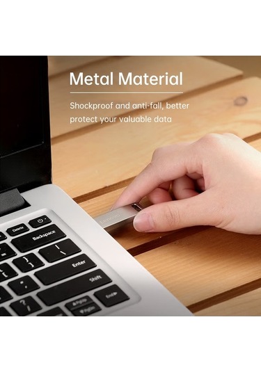 Novahub Yüksek Hızlı Usb3.1 64gb Metal Kasa Flash Bellek - Dayanıklı, Kompakt, Geniş Uyumluluk