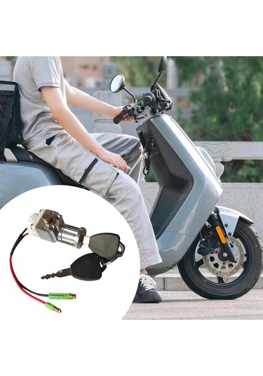 Homyl Akü Silindir Kilidi Motosiklet Aksesuarları Kontak Gosterildigi Gibi