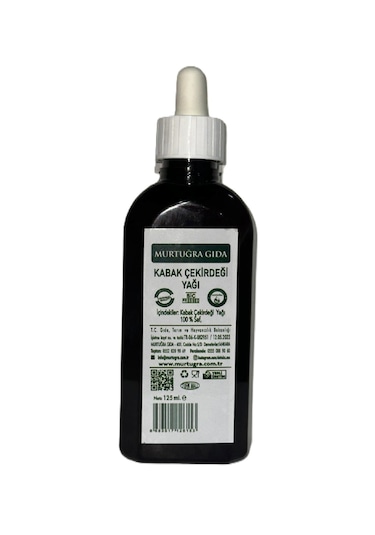 Murtuğra Kabak Çekirdeği Yağı 125 ML