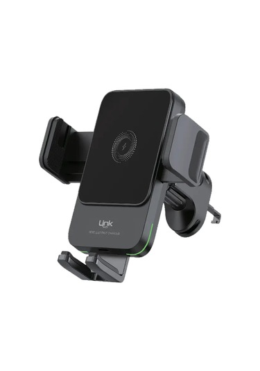 Linktech W750 15w Kablosuz Şarj 2in1 Araç İçi Telefon Tutucu -