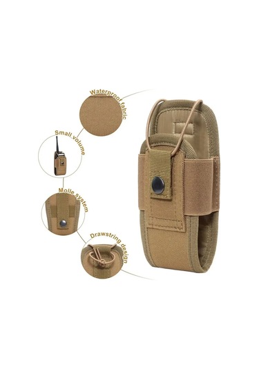 Megalavka Baofeng, Retevis, Kenwood İçin Taktik Telsiz Çantası Kılıfı 143254708