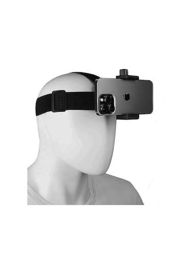 Gplus Gp4624pv Cep Telefonu Tutuculu Aksiyon Kamera Uyumlu Vlog Video Çekim 4 Parça Kafa Bandı Seti Çok Renkli