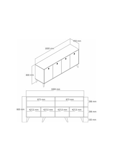 Mezza Elite Modern Konsol 1612