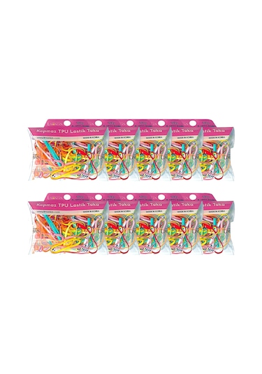 Limonian Kopmaz Toka Renkli 10'lu Karışık (Çok Renkli)