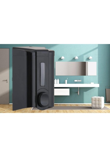 Vialli S2b Sıvı Sabun Dispenseri Aparatı Siyah 500 Ml