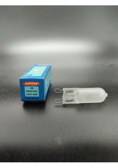 G.9 Halojen Ampul 40 Watt Mat Renkte 5.adetli Paket